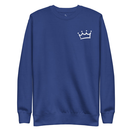 “Christian sweatshirt with For Such a Time as This text in forest green”

“Faith-based crewneck with crown design – Dusty Rose”

“Esther 4:14 sweatshirt for Christian women”